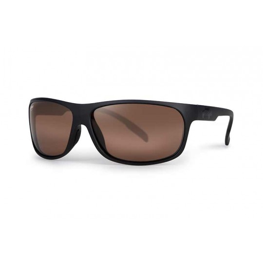Gafas Polarizadas Fox Rage Matt Black Wrap Brown Lens