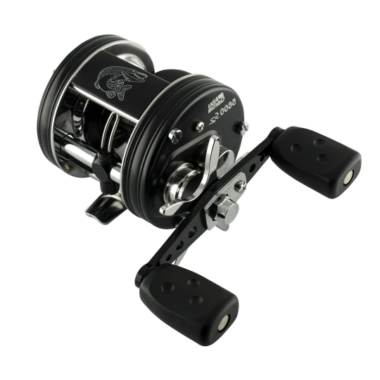 Baitcast Rollen Abu Garcia Ambassadeur Rocket 5601 Svartzonker ED