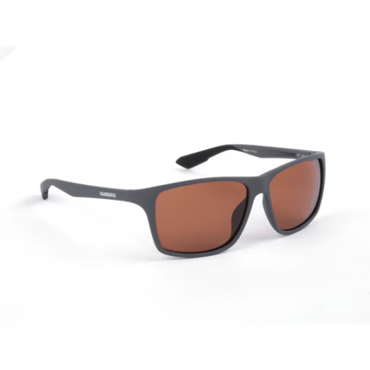 Polarizing Glasses Shimano Eyewear Technium Matte Dark Grey & Copper