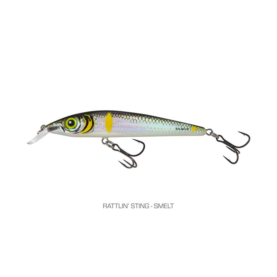 Hard bait Salmo Rattlin' Sting Suspending 9cm