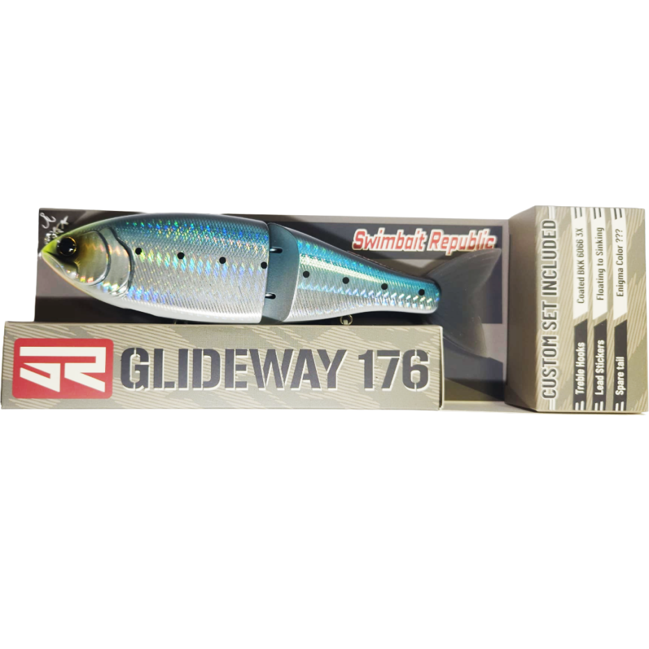 Poisson Nageur Swimbait Republic Glideway 17,6cm