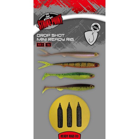 Montaje Fox Rage Drop Shot Ready Rig