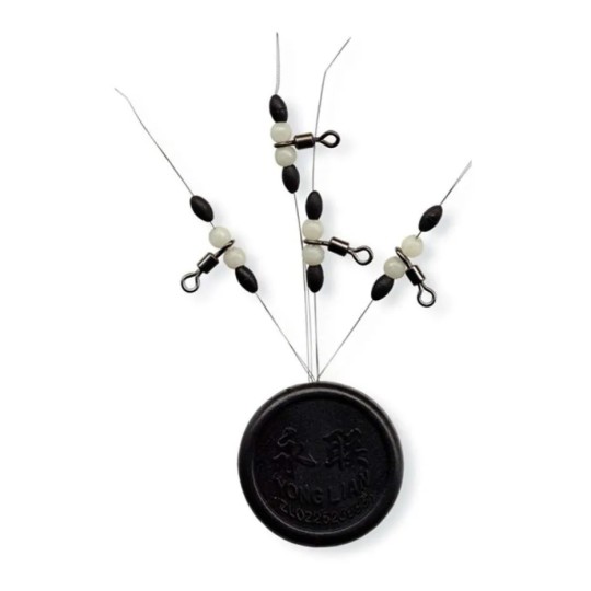 Emerillon Barrel Yuki Competition Rolling Swivel with Bead