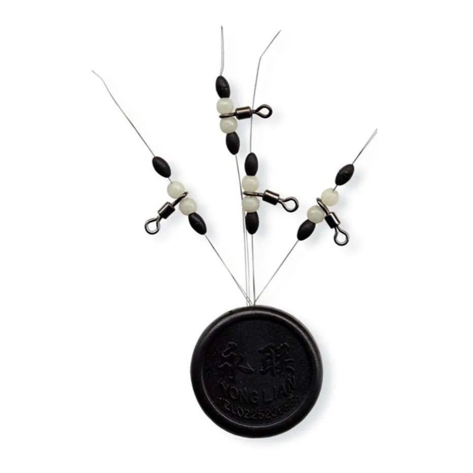 Emerillon Barrel Yuki Competition Rolling Swivel with Bead