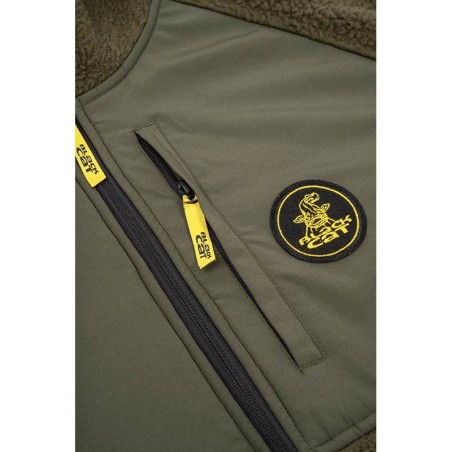 Polarfleece Jacke Black Cat Polarfleece - Grün