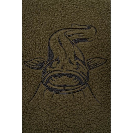 Polar Fleece Jacket Black Cat Polar Fleece - Green