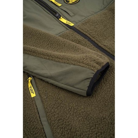 Polarfleece Jacke Black Cat Polarfleece - Grün