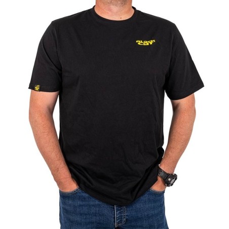 Camiseta Black Cat Chase Dreams - Negro