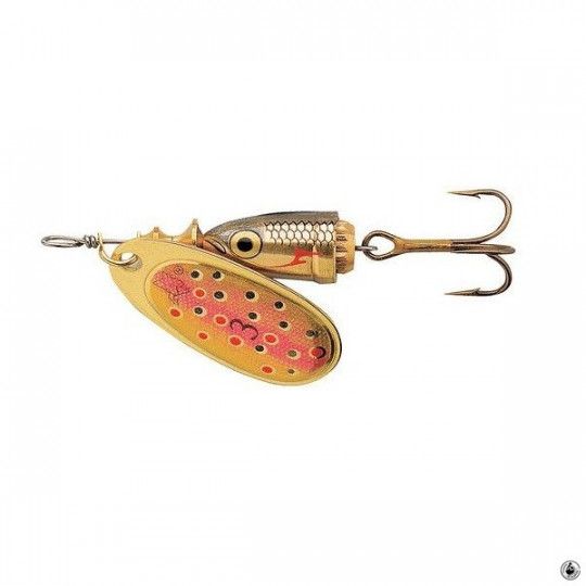 Vibrax Original Gold spoon - Trout fishing - River - Leurre de la