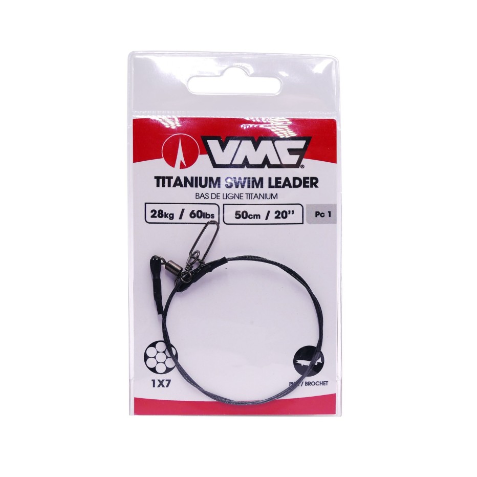 Bajo de línea VMC Titanium Swim Leader