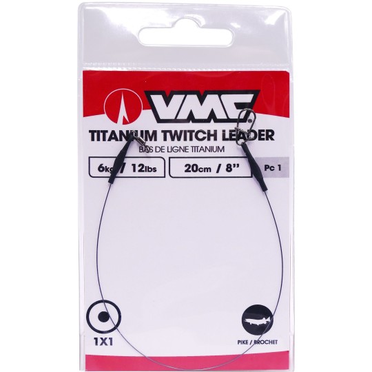 Bas de Ligne VMC Titanium Twitch Leader