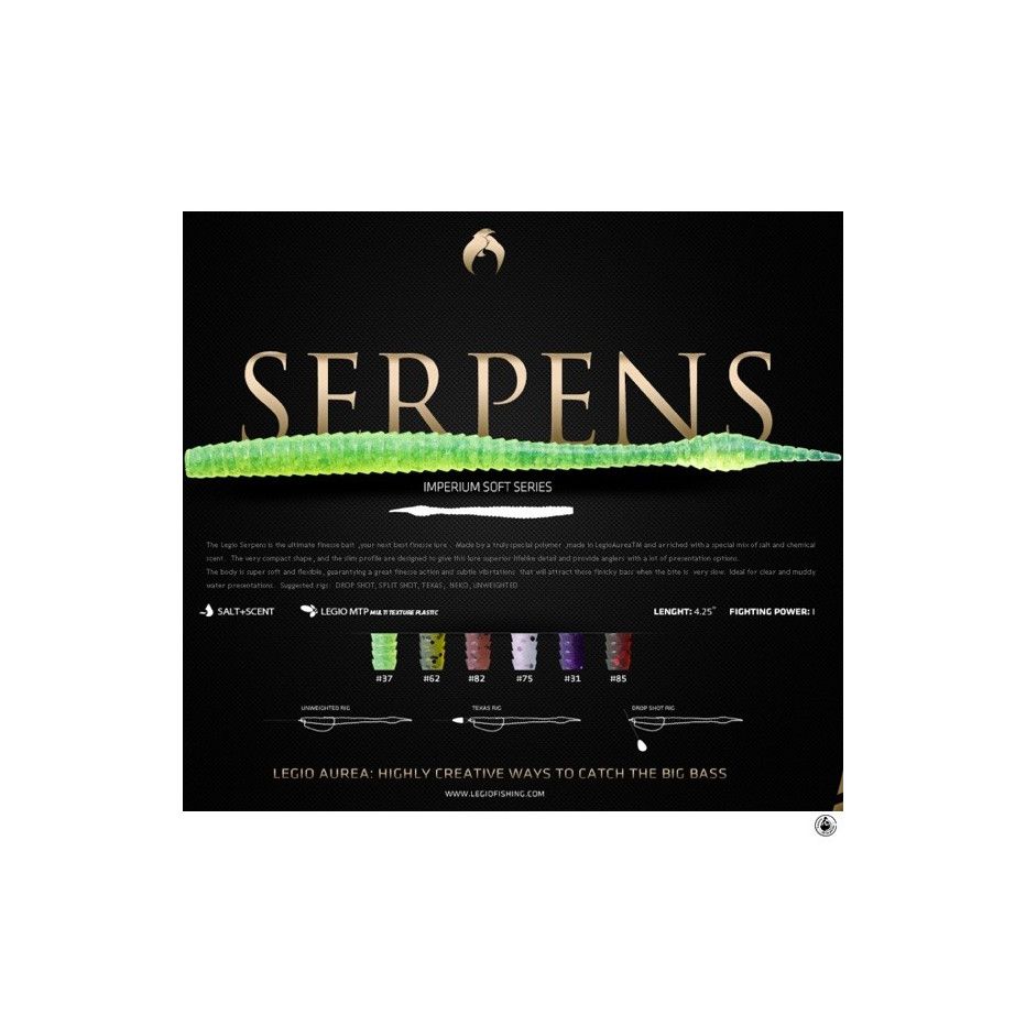 Señuelo Legio Aurea Serpens 11 cm