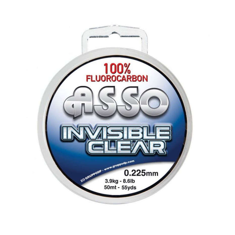 Fluorocarbone Asso Invisible Clear 30m - Bobine - Economique