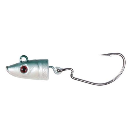 Flashmer Cabeza de plomo Equille azul con sistema antihierba