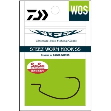 Haken Texan Daiwa Steez Worm Hook SS WOS
