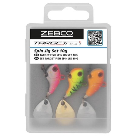 Kit de Señuelos Zebco Target Fish Spin Jig Set