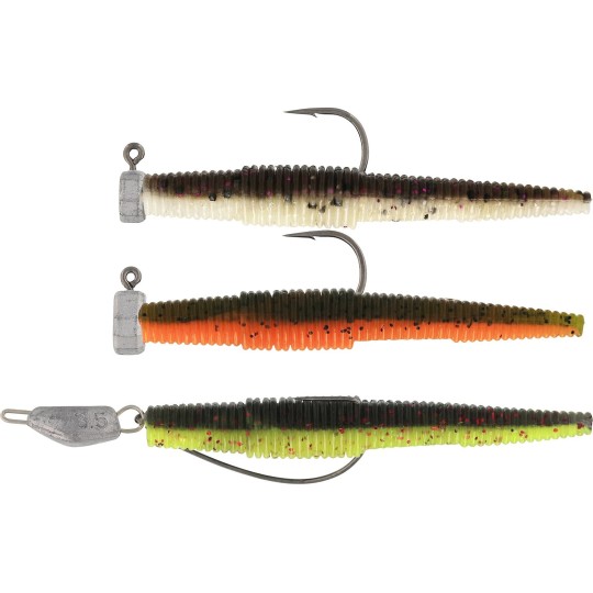 Kit Leurres Souples Westin Ned Worm Slim RNR 5,5cm