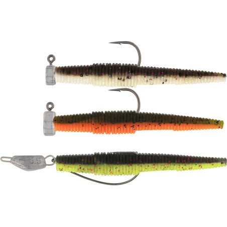 Kit Kunstköder Weiche Westin Ned Wurm Slim RNR 5,5cm