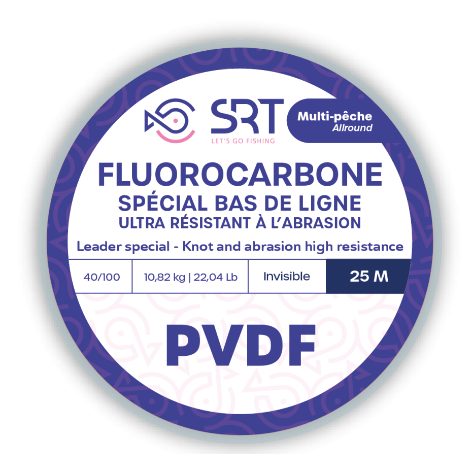 Fluorocarbono SRT PVDF 25m