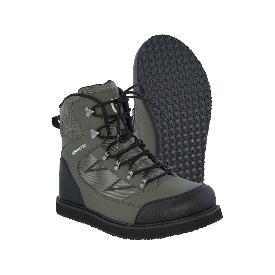 Zapatos de Vadeo Kinetic X4 Wading Boot Cleated