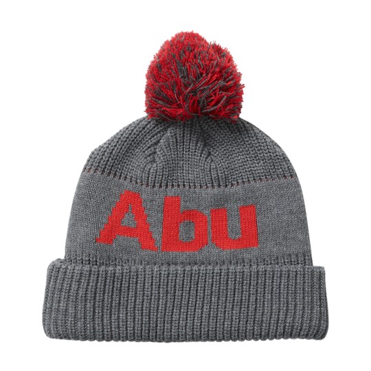 Bonnet Abu Garcia Bubble Beanie Red Grey