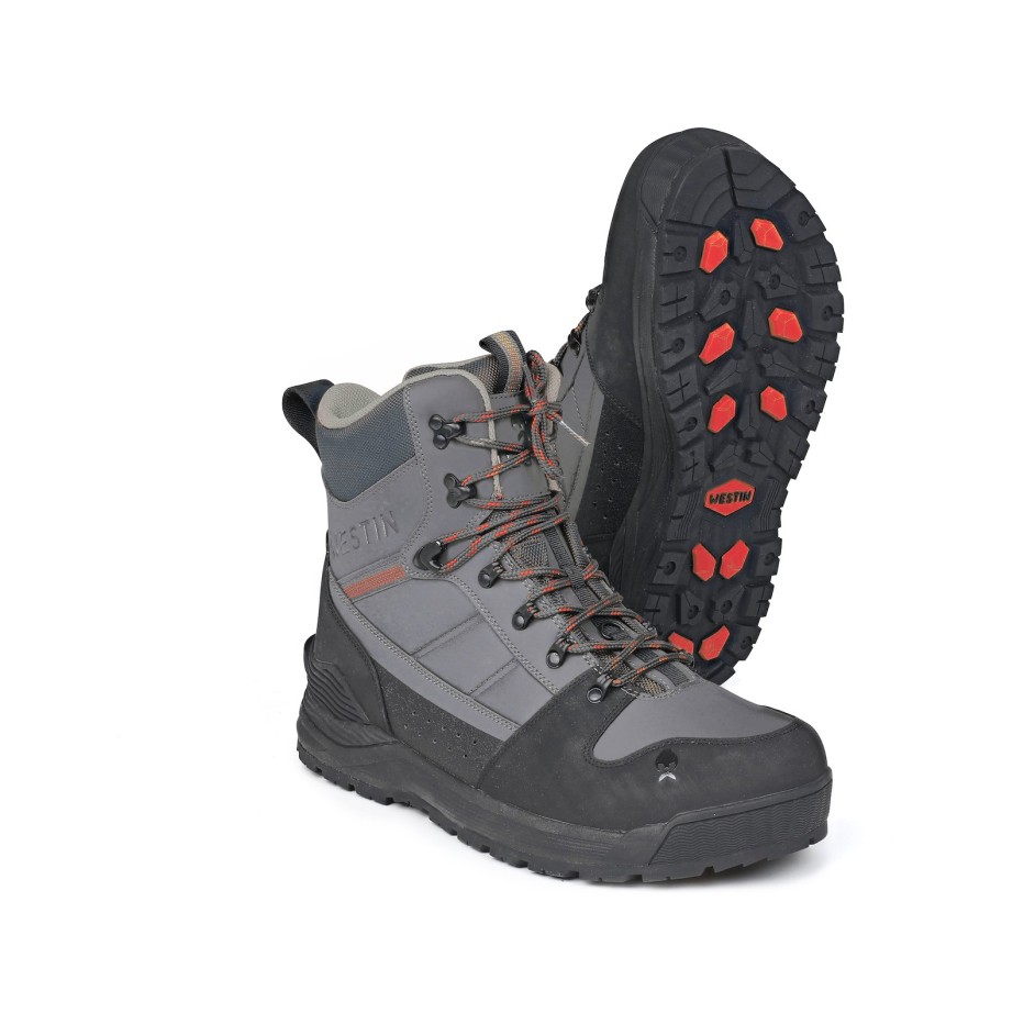 Chaussures Westing W6 wading Crampons