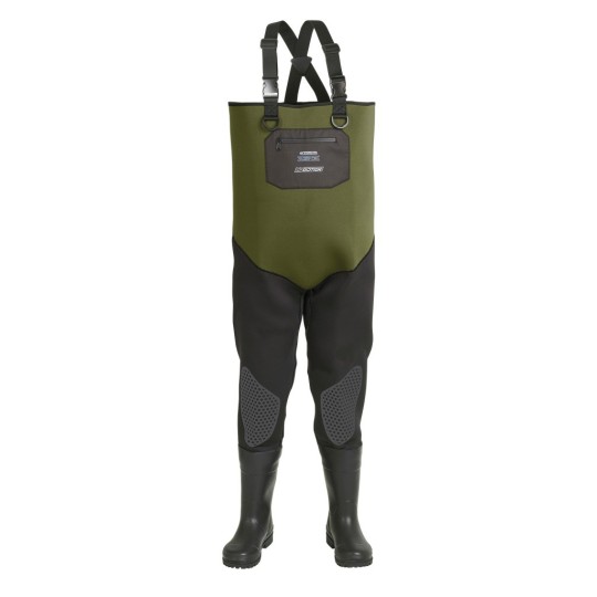 Waders Garbolino Hydratek Neo Addiction - Suelas dentadas
