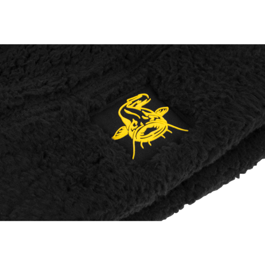 Bonnet Black Cat Fleece Beanie - Chaud & Respirant pour Pêche