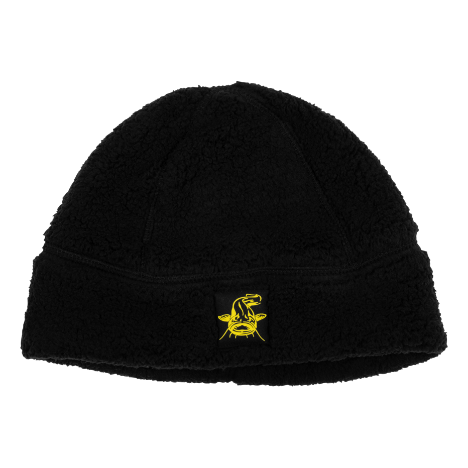 Mütze Black Cat Fleece Beanie - Warm & Atmungsaktiv für Angeln