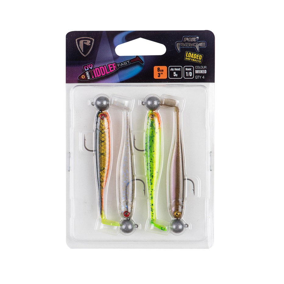 Pack Fox Rage Mini Tiddler Mixed Colour Pack Loaded