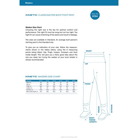 Pantalon Kintic Classic Gaiter Bootfoot