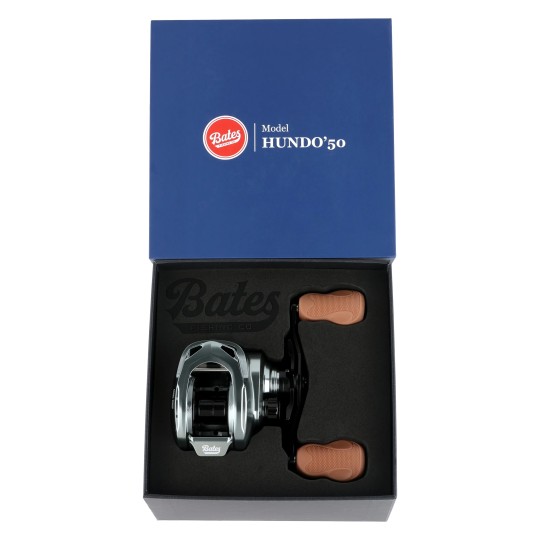 Carrete casting Bates Hundo'50 150