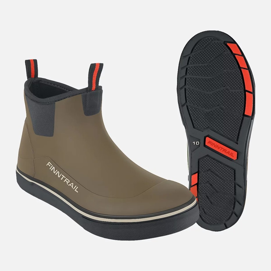 Finntrail Deck Khaki Boots — Komfort & Grip