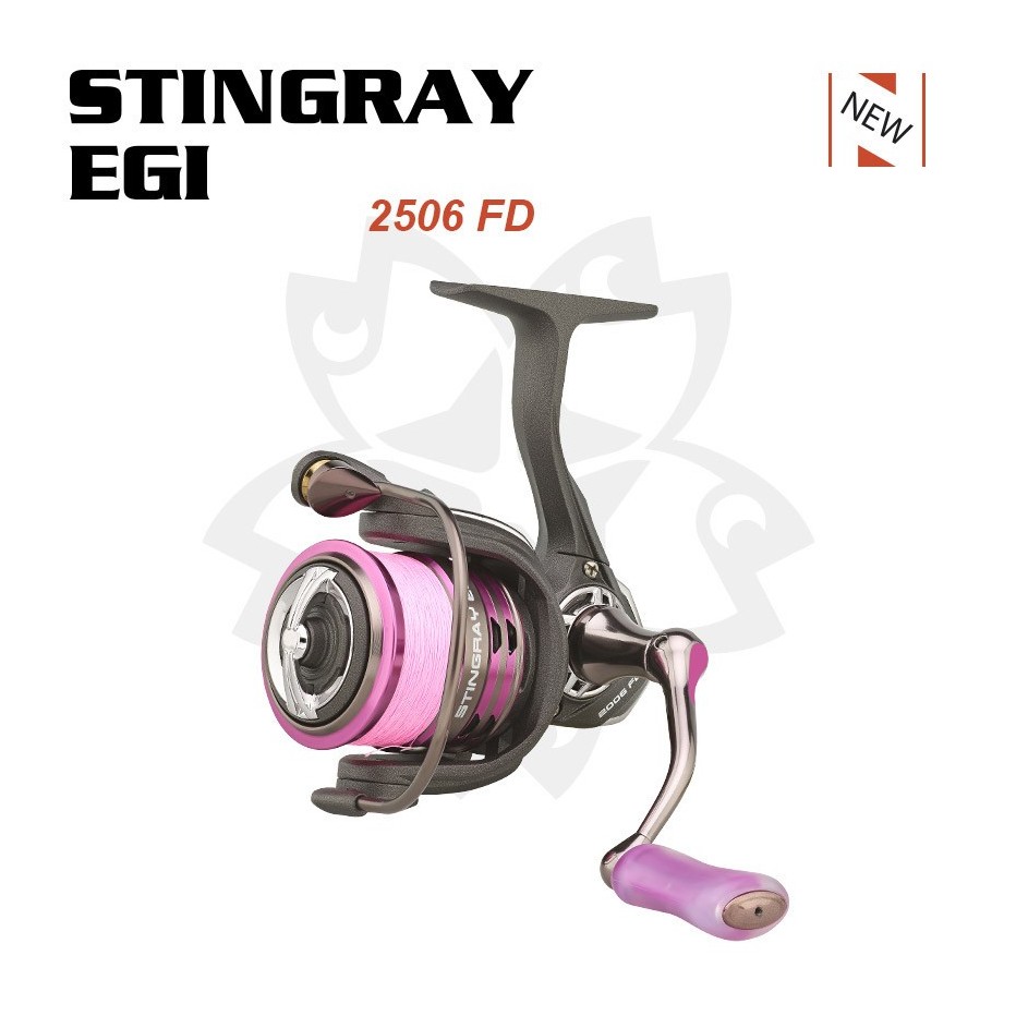 Sakura Stingray Egi 2.0 - Spinning Reel Eging + Braid