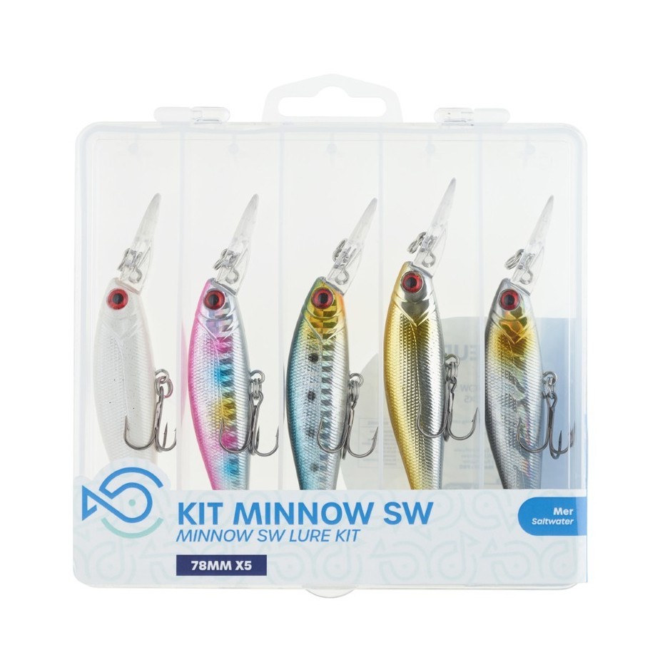 SRT Minnow SW - Sea Bass & Predators 5 Swimbait Kit