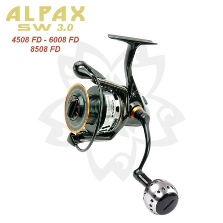 Spinning reel sea Alpax SW 3.0 – Reliable, anti-corrosion