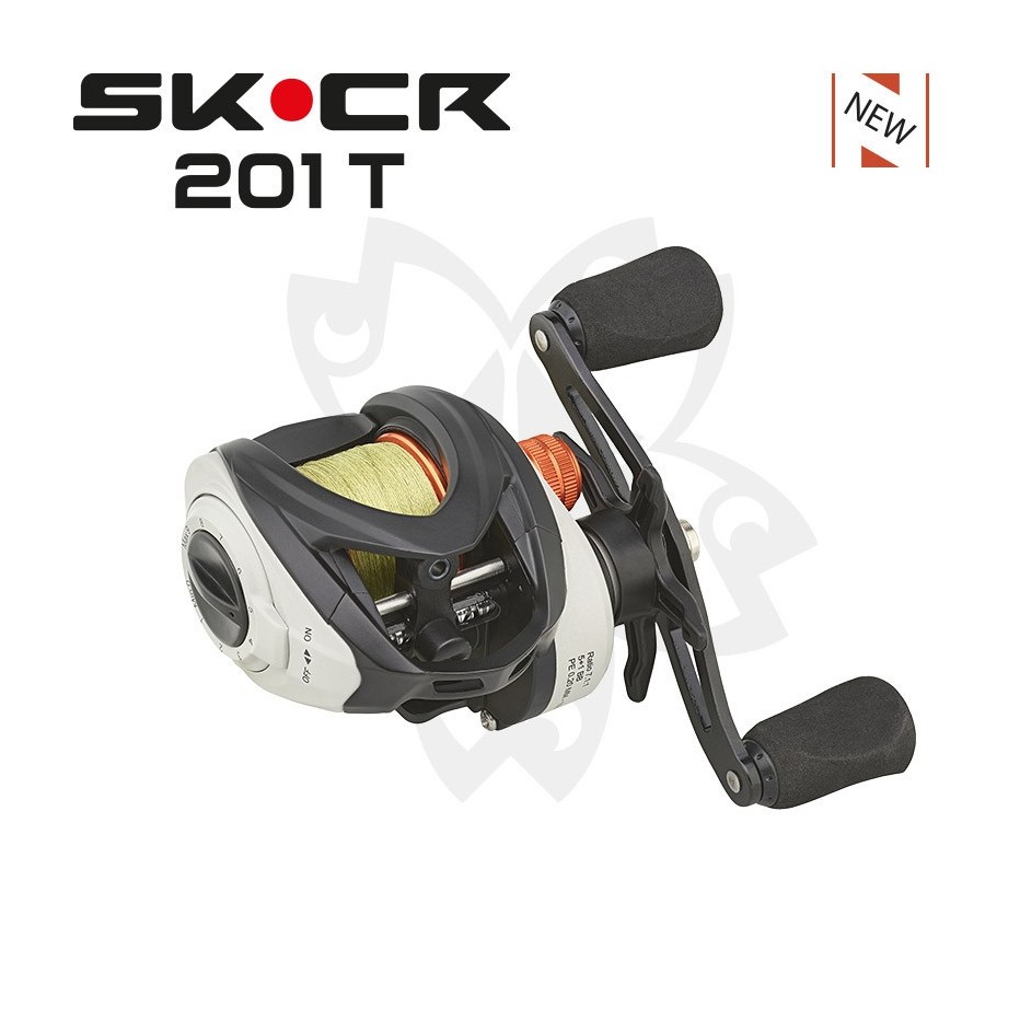 Moulinet Casting Sakura SK-CR + Tresse — Puissance & Fluidité