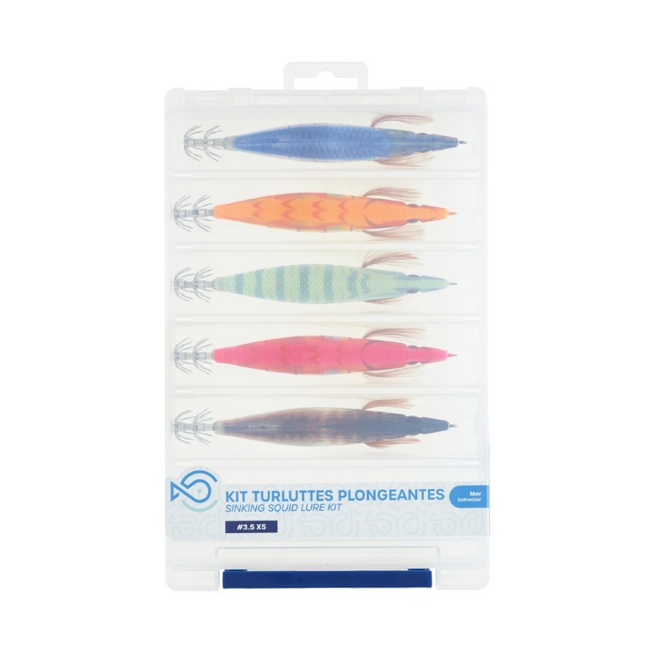 Kit Leurres SRT Turluttes Plongeantes