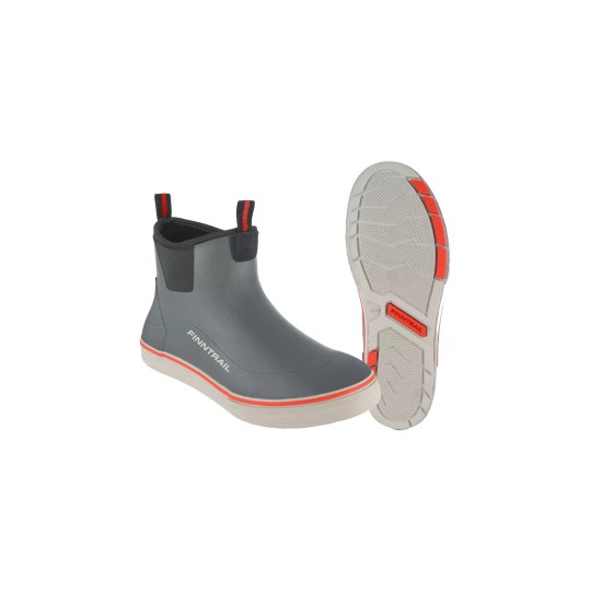 Finntrail MiddleGrey Boat Ankle Boots - Comfort & Grip