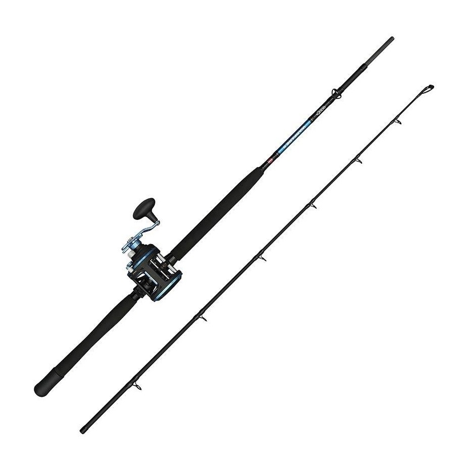 Combo PENN Warfare II Lever Wind Boat - Conjunto Barco de Arrastre