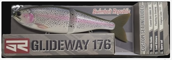 Poisson Nageur Swimbait Republic Glideway 17,6cm : Coloris Swimbait Républic - EO Trout, Poids - 80,5g, Taille - 17,6cm