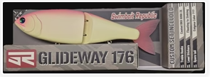 Poisson Nageur Swimbait Republic Glideway 17,6cm : Coloris Swimbait Républic - Pinky, Poids - 80,5g, Taille - 17,6cm