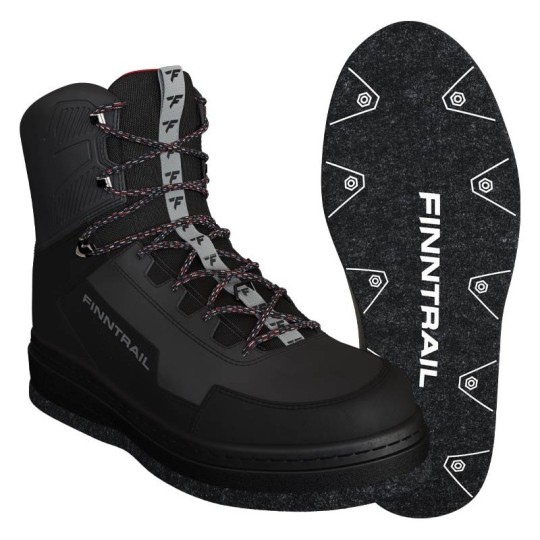 Felt Sole Wading Shoes - Grip, Comfort and Support