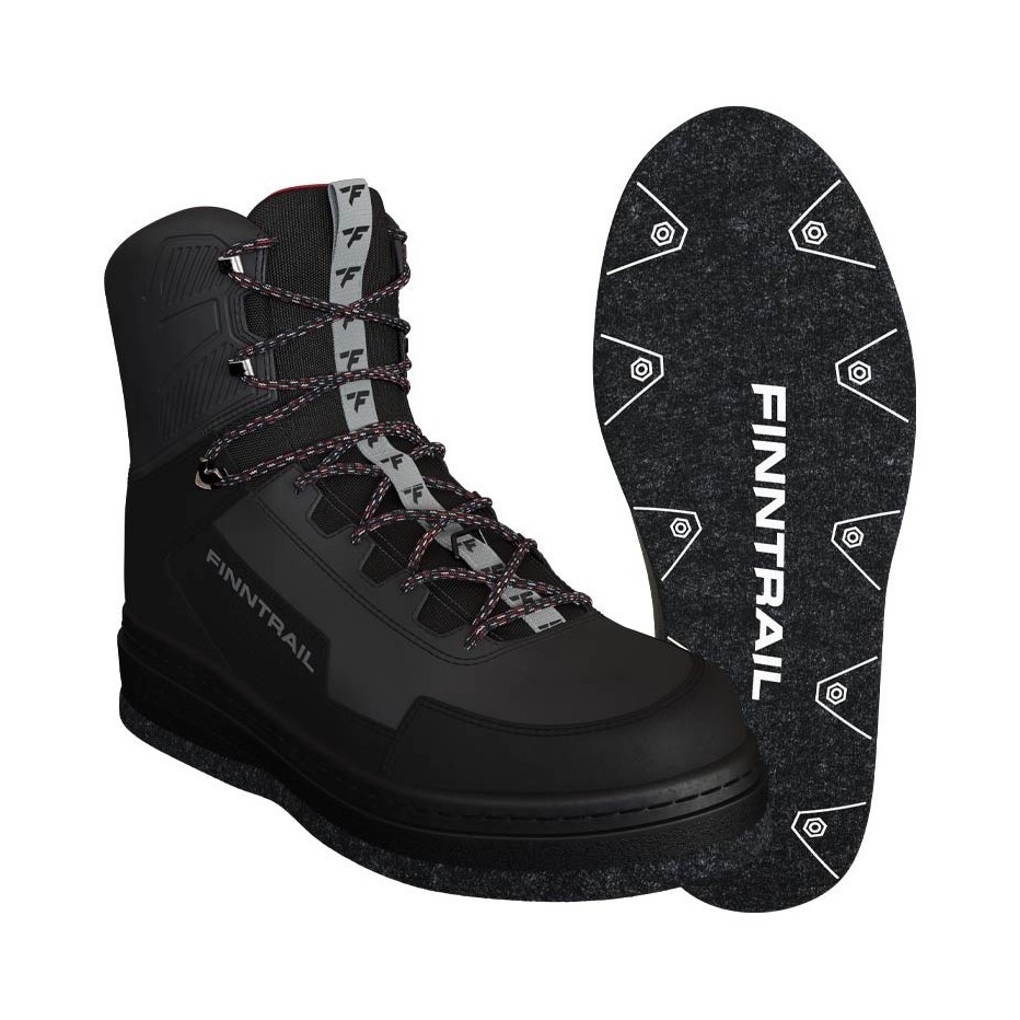 Felt Sole Wading Shoes - Grip, Comfort and Support