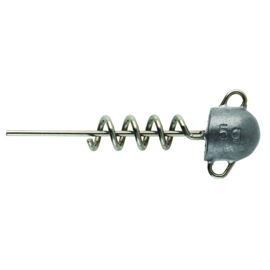 Tête plombée à visser Sakura - Montage leurre souple brochet