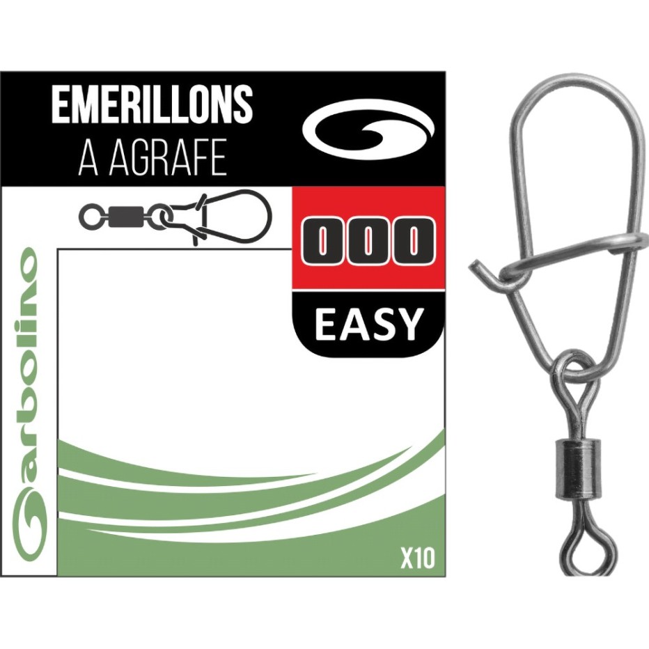 Garbolino Streamline Micro Wirbel + Easy Agrafe - Forelle