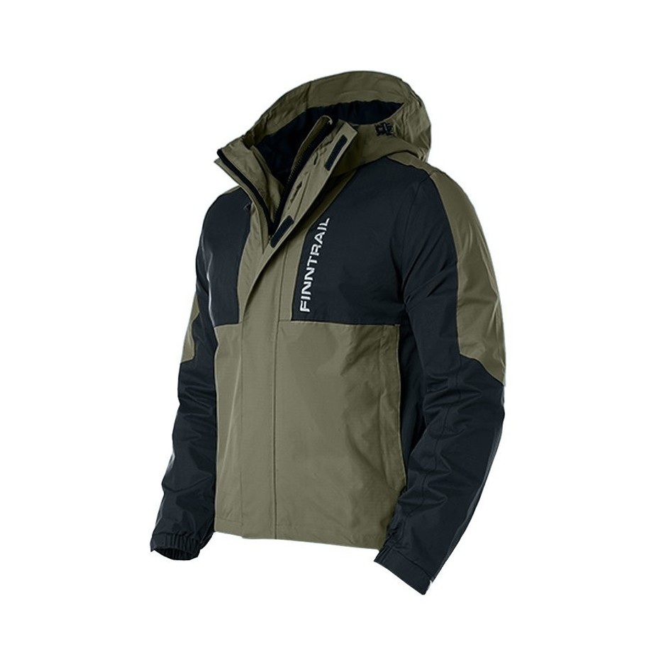 Veste Imperméable Finntrail LightSuit Khaki