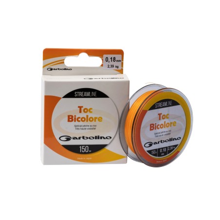 Nylon Garbolino Streamline Toc-Mono bicolore 150m