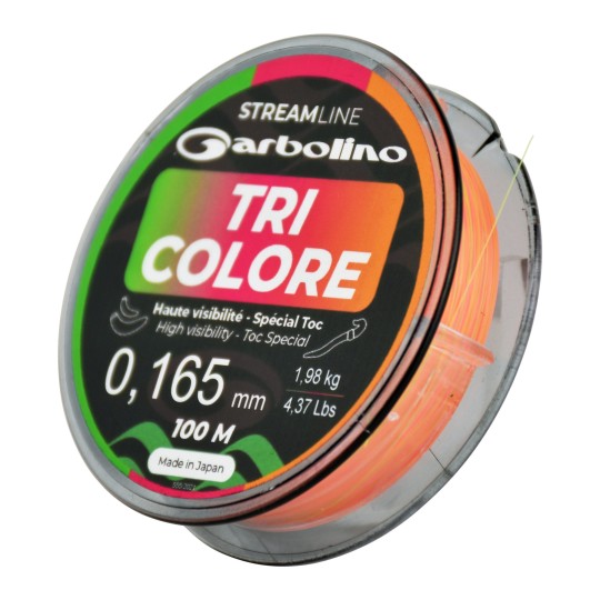 Nylon Thread Garbolino Streamline Toc Tri-Color - 100m