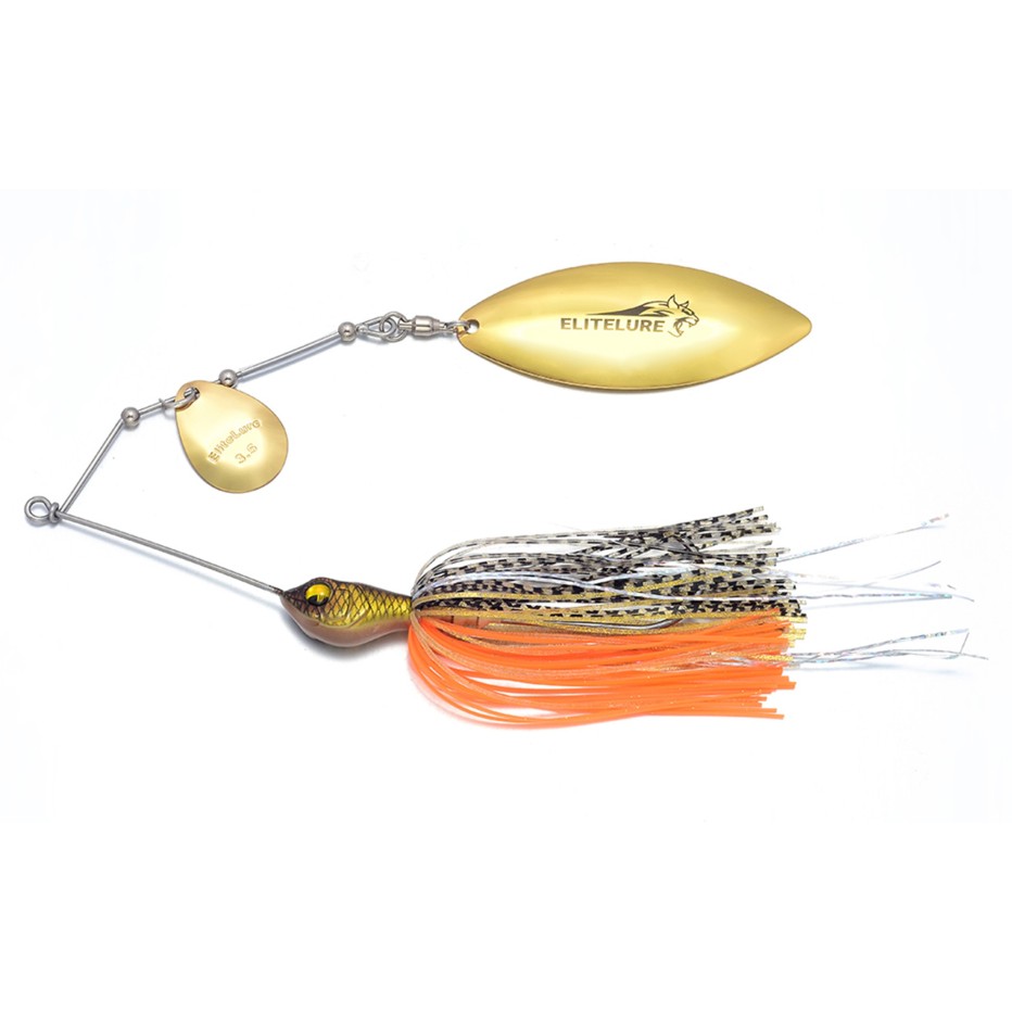 Tiger Pike Spinnerbait | Colorado/Willow - 32g